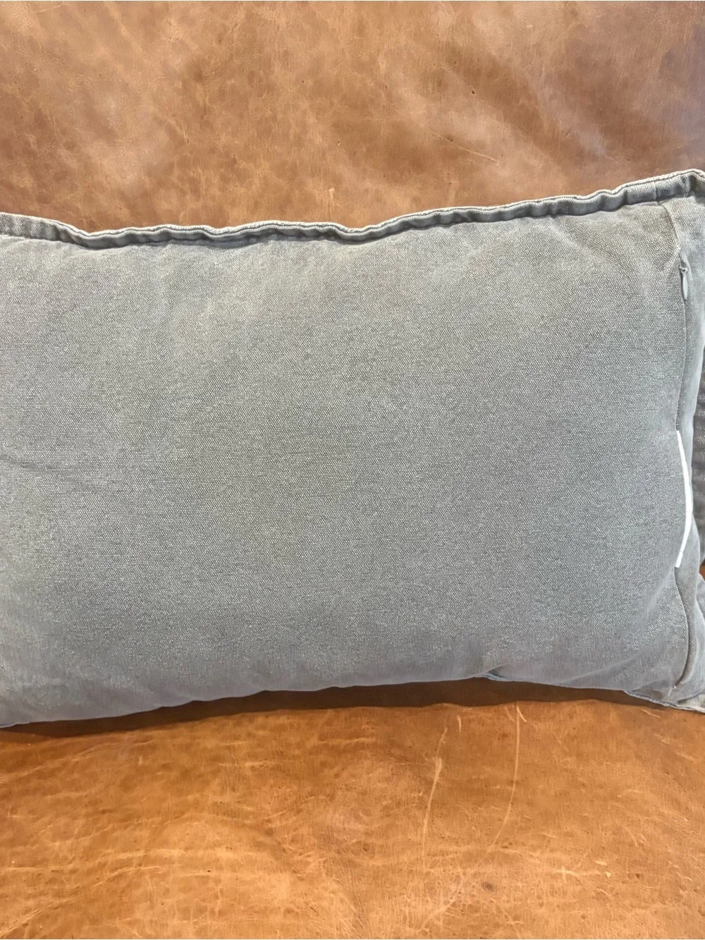 Textured Embossed Ivory Accent Pillow by